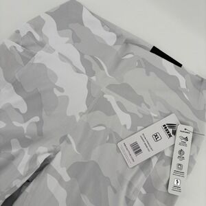 RBX Active Leggings Women XL Grey Camo New High Waisted Pocket Ankle Squat Proof